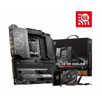 MSI MEG X670E GODLIKE KIT AMD AM5 ATX Motherboard, 4x DDR5~128GB,3x PCIe x16,4x M.2,8x SATA 6Gb/s,3x USB 3.2,2x USB 2.0(NEW)