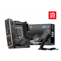 MSI MEG Z690I UNIFY Intel LGA 1700 Mini-ITX Motherboard 4x DDR5~128GB,1x PCIe x16,3x M.2,4x SATA 6Gb/s,3x USB 3.2,2x USB 2.0