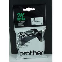 Brother P Touch Tape MK231 12mm x 8M Black on White