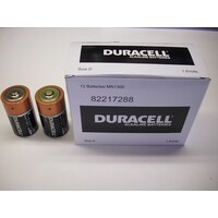 Battery Duracell Alkaline D Bulk Box 12
