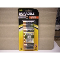 Battery Alkaline Duracell Coppertop AA Hangsell card of 16