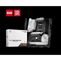 MSI MPG B650 EDGE WIFI AMD AM5 ATX Motherboard, 4x DDR5 ~128GB, 2x PCI-E x16, 1x PCI-E x1, 3x M.2, 6x SATA, 2x USB2.0, 7x USB 3.2, 1x USB-C