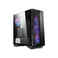 MSI MPG GUNGNIR 111R Mid-Tower Case, Supports ATX / M-ATX / Mini ITX, 2x USB 3.2, 1x USB-C, 1x HD Audio, 1x Mic, ATX Power Supply