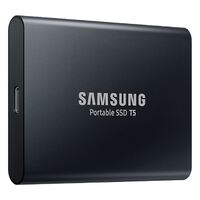 Samsung T5 2TB Portable External SSD 540MB/s USB3.1 Gen2 Type-C 10Gbps V-NAND Shock Resistant Password Protection Win Mac 3yrs wty