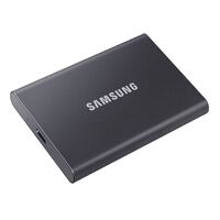 SAMSUNG T7 1TB PORTABLE USB-C SSD, UP TO 1050MBs R/W, GREY, 3YR WTY
