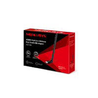 TP-LINK MERCUSYS MU6H AC650 HIGH GAIN WIRELESS DUAL BAND USB ADAPTER, 3YR
