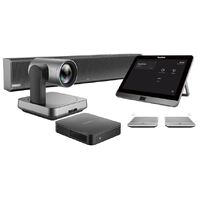 Yealink MVC640 Windows based MTR, MCore Pro, 8' Touch Screen, UVC84 12x Optical Zoom 4K Camera, 2x CPW90 Wireless Mics and Soundbar (includes 2 ye