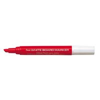 Whiteboard Marker Pentel Dry Erase Chisel Point MW6B Red Box 12