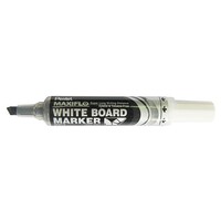 Whiteboard Marker Pentel Maxiflow Chisel Point MWL6A Black Box 12