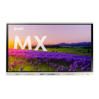 SMART Board MX055-V5 interactive display with iQ 5Y Assure