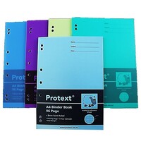 Binder Book A4 8mm Ruled 48 Page Protext NB5040 Pack 20