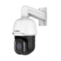 IVSEC PTZ SPEED DOME IP CAMERA  8MP 5.5-202MM MOTORISED LENS 30FPS POE IP67 ADV IVS