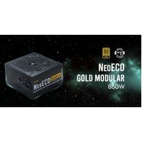 Antec NE 850w 80+ Gold, Fully-Modular, LLC DC, 1x EPS 8PIN, 120mm Silent Fan, Japanese Caps, ATX Power Supply, PSU, 7 Years Warranty