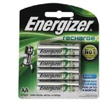 Battery Energizer Rechargeable Digital AA NH15BP4 Card 4