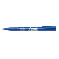 Marker Pentel NMS50C Permanent Fine Point Blue Box of 12