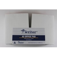 Office Pad A5 Plain White 100 Leaf NP1006 Pack 10