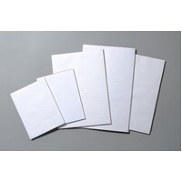 Office Pad Plain 8 x 5 Inch 200 x 125mm 100 Leaf NP1008 Pack 10