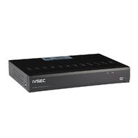 IVSEC NR008XA NVR 8 CHANNELS 8MP 8 x POE PORTS 1 BAY H265 4K HDMI BASIC IVS