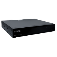 IVSEC NR6644EX NVR 64 CHANNELS 2 GIGABIT PORTS 4 BAYS H265 4K HDMI ADV IVS