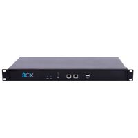 3CX Rackmount 1RU PC - Intel Dual Core Celeron CPU, 8GB RAM, 1TB SSD, 2 x Gb LAN, 2 x USB 2.0, Short Depth, 3CX pre installed (Debian) 1 year Warranty