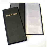 Business Card Holder Cumberland OMBCF96BK 96 Cards