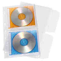 CD Pocket A4 Cumberland OMCDP 2 Capacity Pack 10 