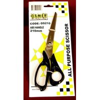 Scissors Osmer 215mm OS215 All Purpose Black Handle