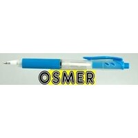 Pen Osmer Retractable Ballpen Medium Blue Box 12 OS82