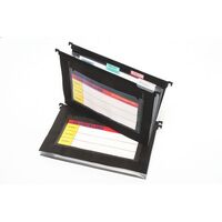 Suspension File Multi Pocket 3 Division Cumberland OT1302 Black Pack 5