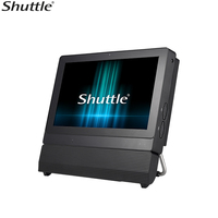 Shuttle P20U XPC AIO Barebone - 11.6' touchscreen, IP54, Fan-less, Intel 3865U, DDR4, 2.5' HDD/ SSD bay, 2xRS232, HDMI, VGA, LAN, WiFi, BT, NFC, 65W