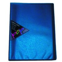 Display Book A4 Colby 10 Pocket Pop P248A Blue 
