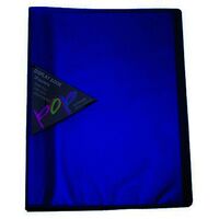 Display Book A4 Colby 20 Pocket Pop P248A Purple