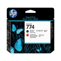 HP 774 MATTE BLACK/CHROMATIC RED DESIGNJET PRINTHEAD - Z6810