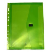 File Colby Pop Polywally With Filing Strip P326A Lime