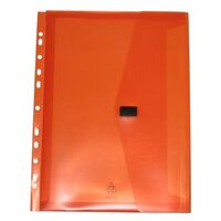 File Colby Pop Polywally With Filing Strip P326A Orange