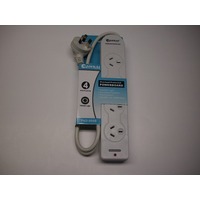 Power Board 4 Outlet Sansai With Overload Protection PAD004B
