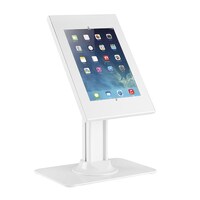 Brateck Anti-theft Countertop Tablet Kiosk Stand for 9.7'/10.2' Ipad, 10.5' Ipad Air/Ipad Pro, 10.1' Sansung Galaxy TAB A (2019)- White (LS)