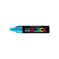 Marker Uni POSCA PC17K Chisel Point 15mm Line Light Blue Single Pen