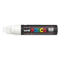 Marker Uni POSCA PC17K Chisel Point 15mm Line White Single Pen