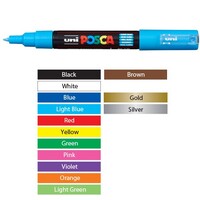 Marker Uni POSCA PC1MBK Extra Fine Black