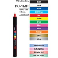 Marker Uni POSCA PC1MR Ultra Fine Bullet Point Blue