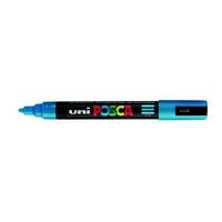 Marker Uni POSCA PC5M Bullet Point 2.5mm Line Light Blue