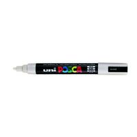 Marker Uni POSCA PC5M Bullet Point 2.5mm Line White