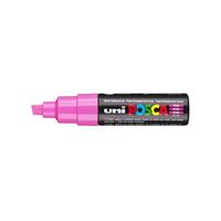 Marker Uni POSCA PC8K Chisel Point 8mm Line Pink