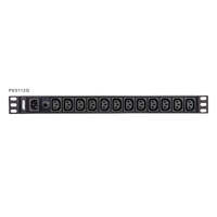 ATEN 12 PORT 1U BASIC PDU SUPPORTS UP TO 10A WITH 12 IEC C13 OUTPUTS 2YR