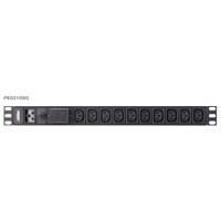 ATEN 10 PORT 1U BASIC PDU WITH SURGE PROTECTION 2YR