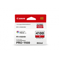 CANON PFI-4100R RED INK TANK FOR PRO-1100 80ML