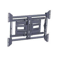 FLAT DISPLAY WALL MOUNT 42 - 85 UP TO 80KG CAPACITY TURN AND TILT