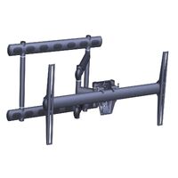FLAT DISPLAY WALL MOUNT 40 - 98 UP TO 136KG CAPACITY TURN AND TILT