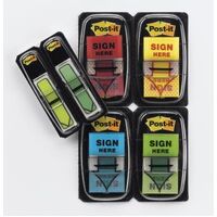 Post It Flag 3M 680 SH4VA Value Pack Sign Here